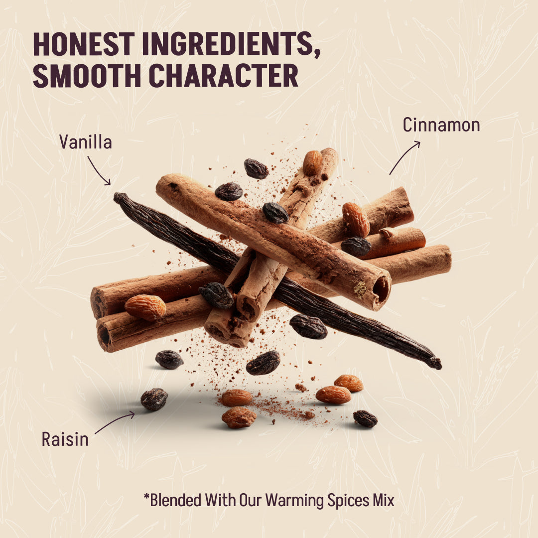 Black Spiced Vanilla N' Raisin Rum 70cl