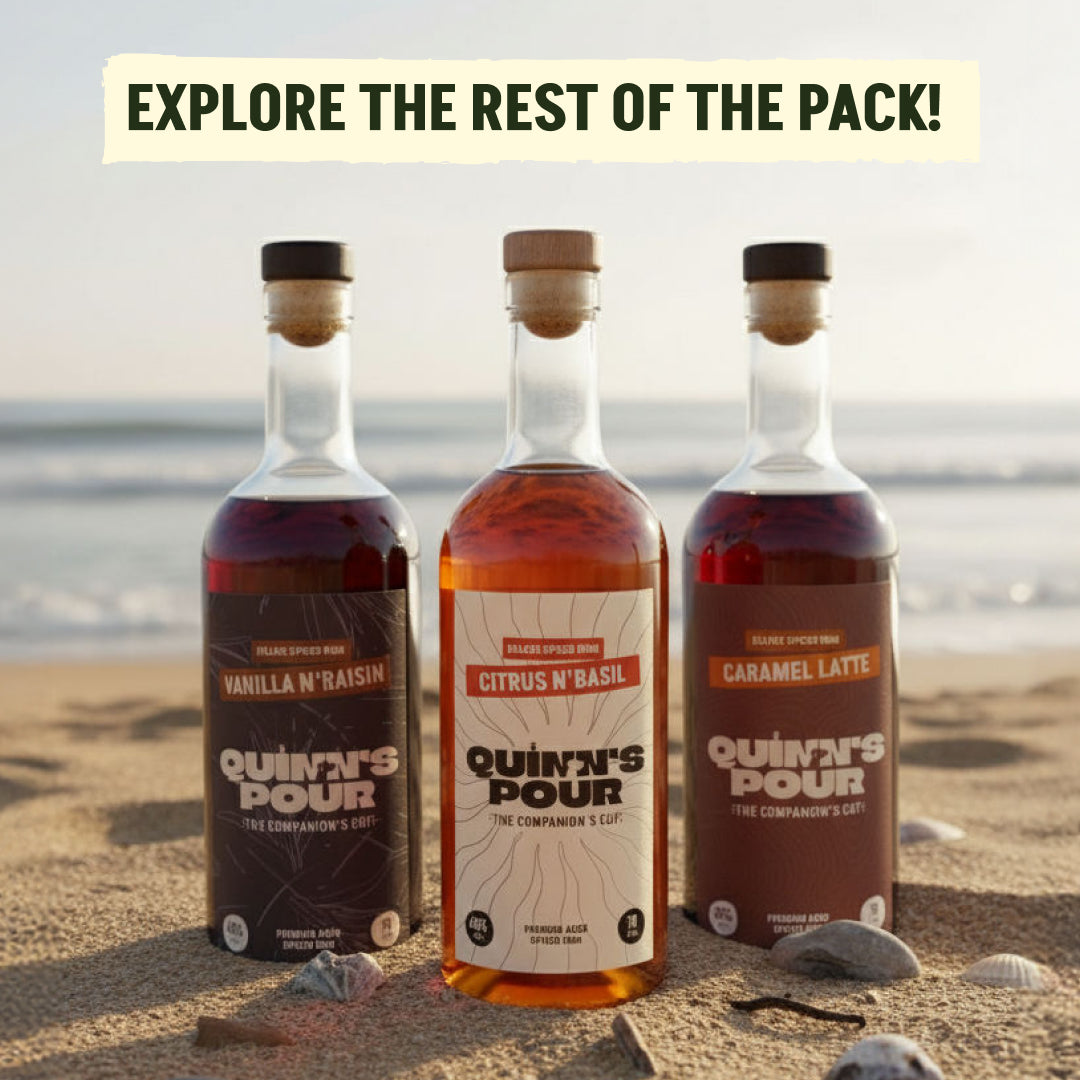 Golden Spiced Citrus N' Basil Rum 70cl